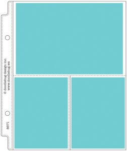 Doodlebug Mini Album ProtectorCombo Pack of 3